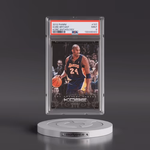 2012 Panini Kobe Anthology #197 Kobe Bryant (PSA 9 MINT)