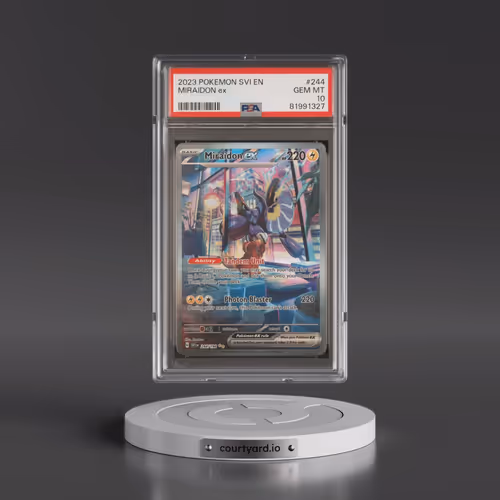 2023 Pokémon Svi EN-Scarlet & Violet #244 Miraidon EX - Holo Special Illustration Rare (PSA 10 GEM M