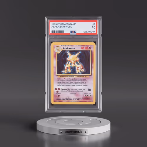 1999 Pokémon Game #1 Alakazam - Holo (PSA 5 EX)