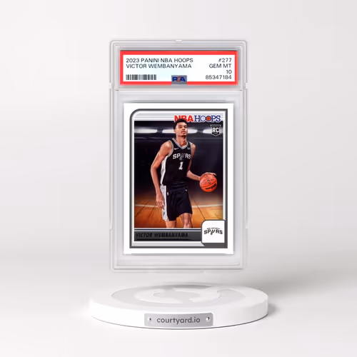 2023 Panini NBA Hoops #277 Victor Wembanyama (PSA 10 GEM MINT)