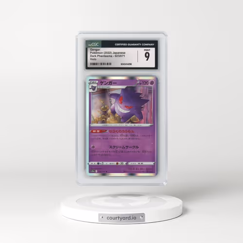 2021 Dark Phantasma #023/071 Gengar - Holo (CGC 9 MINT)