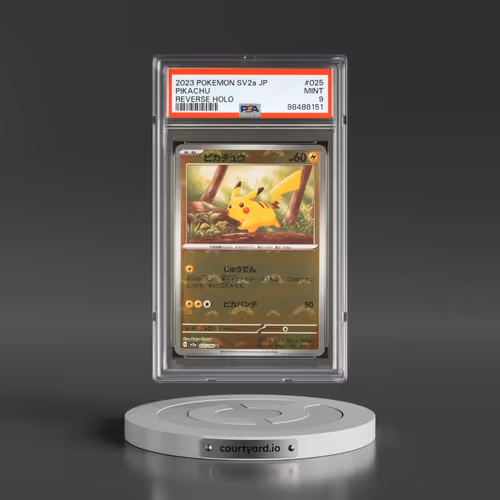 2023 Pokémon Sv2a-Pokemon 151 #025 Pikachu - Reverse Holo (PSA 9 MINT)