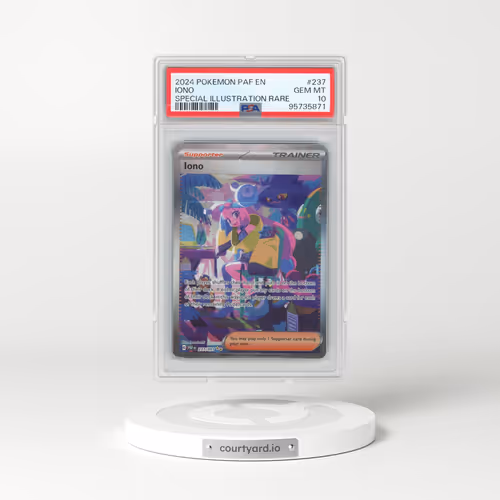 2024 Pokémon Paf EN-Paldean Fates #237 Iono - Special Illustration Rare (PSA 10 GEM MINT)