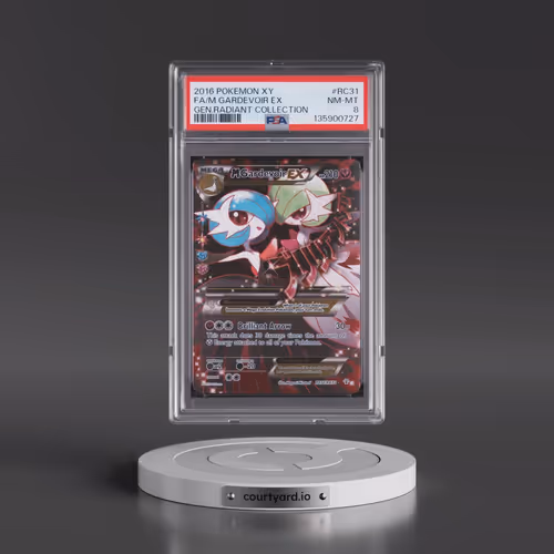 2016 Pokémon XY Generations Radiant Collection #RC31 M Gardevoir EX - Holo Full Art (PSA 8 NM-MT)