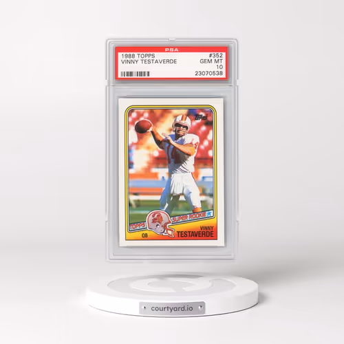 1988 Topps #352 Vinny Testaverde (PSA 10 GEM MINT)
