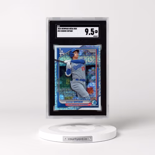 2024 Bowman Mega Box #33 Shohei Ohtani (SGC 9.5 MINT+)