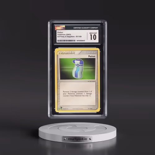 2003 Pokémon EX Ruby & Sapphire #91 Potion (CGC 10 GEM MINT)