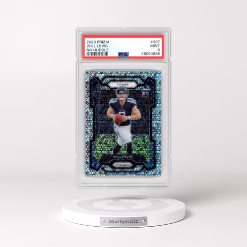 2023 Panini Prizm #397 Will Levis - No Huddle (PSA 9 MINT)