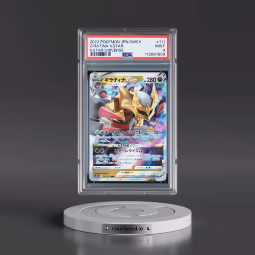2022 Pokémon Sword & Shield Vstar Universe #111 Giratina Vstar (PSA 9 MINT)