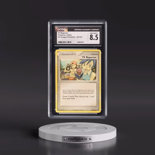 2006 EX Dragon Frontiers #82/101 TV Reporter (CGC 8.5 NM-MT+)