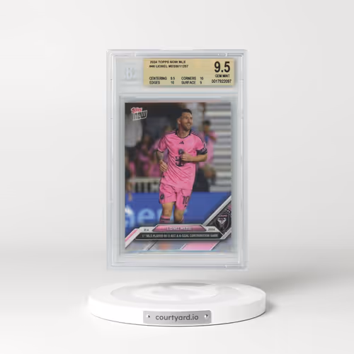 2024 Topps Now MLS #46 Lionel Messi (BGS 9.5 GEM MINT)