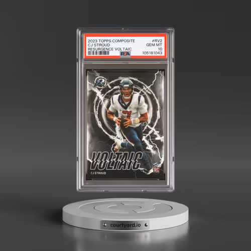2023 Topps Composite Resurgence Voltaic #RV2 CJ Stroud (PSA 10 GEM MINT)