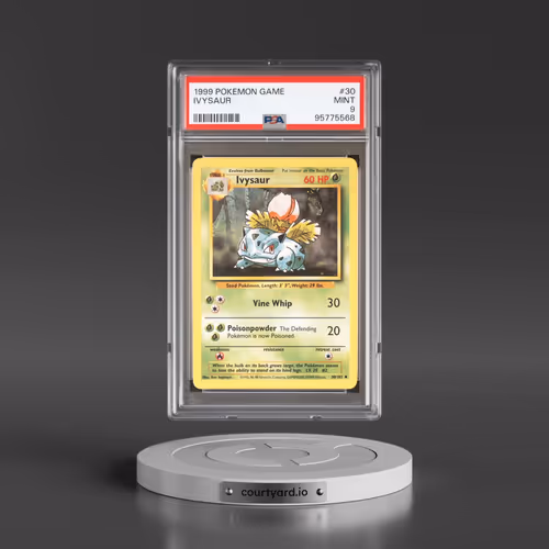1999 Pokémon Game #30 Ivysaur (PSA 9 MINT)