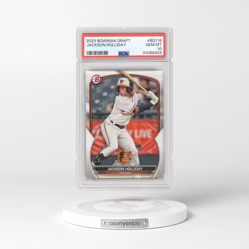2023 Bowman Draft #BD118 Jackson Holliday (PSA 10 GEM MINT)