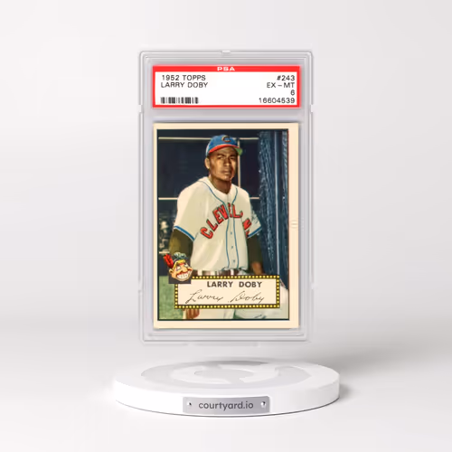 1952 Topps #243 Larry Doby (PSA 6 EX-MT)
