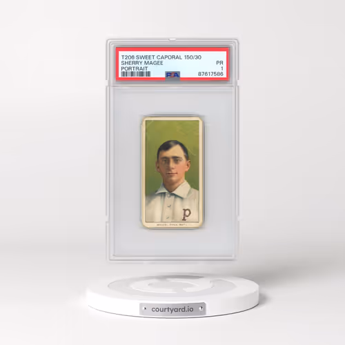 1909 T206 Sweet Caporal 150/30 Sherry Magee - Portrait (PSA 1 PR)