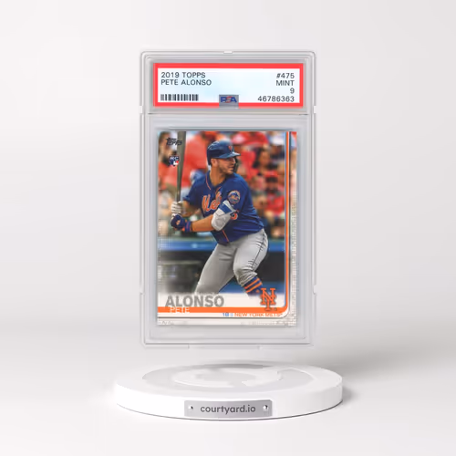 2019 Topps #475 Pete Alonso (PSA 9 MINT)