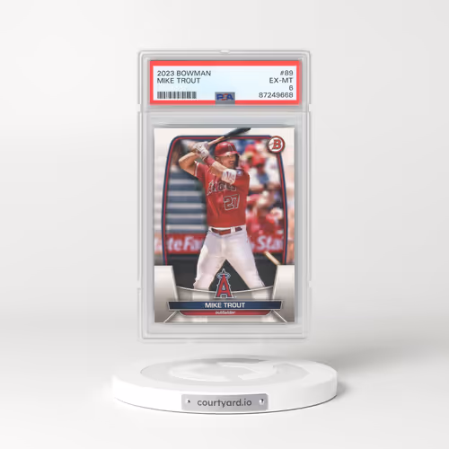 2023 Bowman #89 Mike Trout (PSA 6 EX-MT)