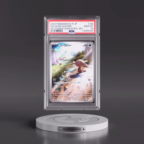2024 Pokémon SV-P Promo #193 Paldean Wooper - Start Deck Generations Special Battle Set (PSA 10 GEM