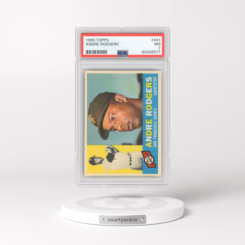1960 Topps #431 Andre Rodgers (PSA 7 NM)