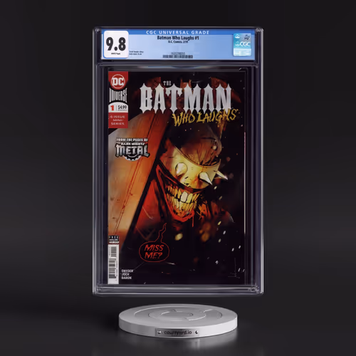 Batman Who Laughs #1 CGC 9.8 White Pages (DC Comics, 2/19) - Universal