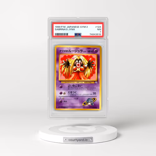 1999 Pokémon Gym 2 #124 Sabrina's Jynx (PSA 7 NM)