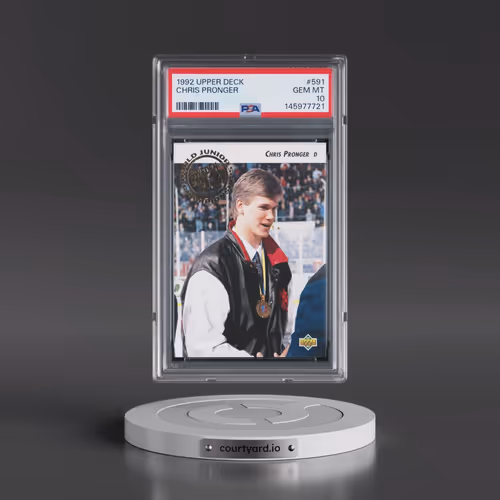 1992 Upper Deck #591 Chris Pronger (PSA 10 GEM MINT)