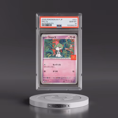 2025 Pokémon M-P Promo #021 Ralts - McDonald's (PSA 10 GEM MINT)