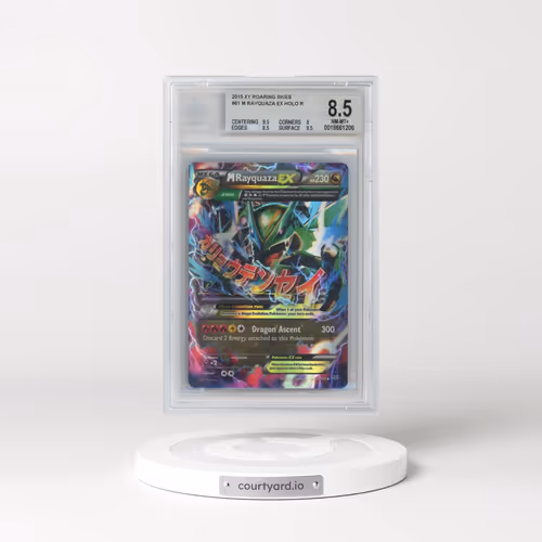 2015 Roaring Skies #61 M Rayquaza EX - Holo (BGS 8.5 NM-MT+)