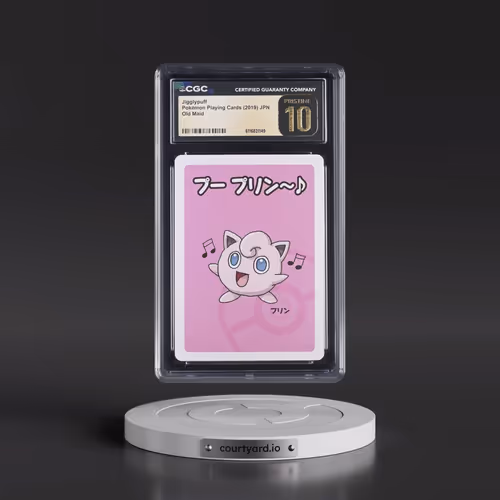 2019 Pokémon Old Maid Jigglypuff (CGC 10 PRISTINE)