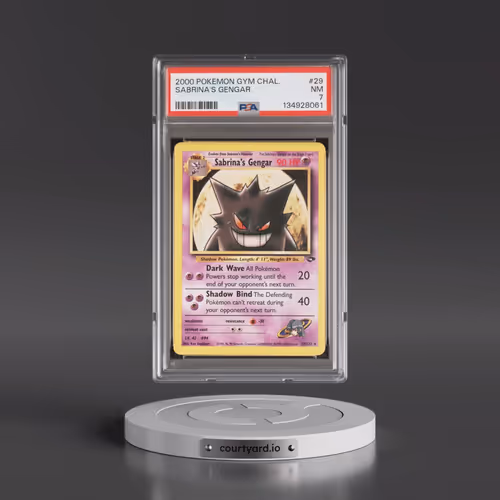 2000 Pokémon Gym Challenge #29 Sabrina's Gengar (PSA 7 NM)