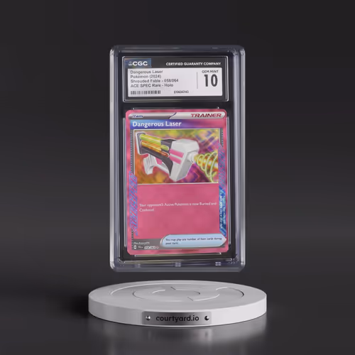 2024 Pokémon Sfa EN-Shrouded Fable #058 Dangerous Laser (CGC 10 GEM MINT)