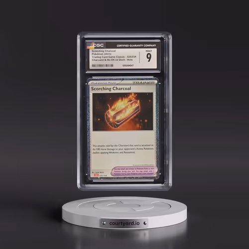 2023 Trading Card Game Classic - CLV, CLC, CLB #026/034 Scorching Charcoal - Charizard & Ho-Oh e