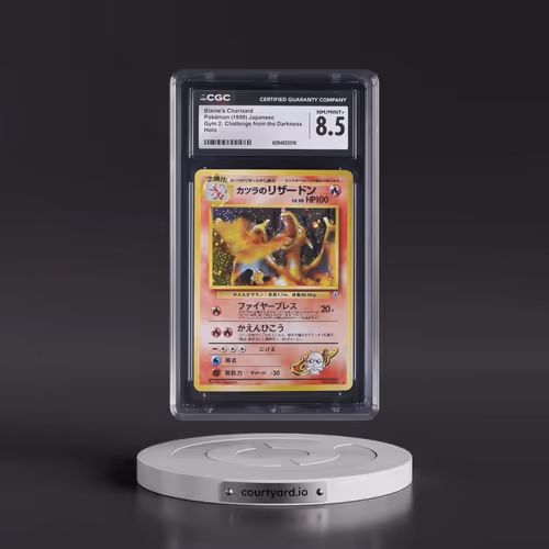 1999 Gym 2: Challenge from the Darkness Blaine's Charizard - Holo (CGC 8.5 NM-MT+)