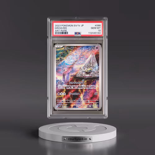 2023 Pokémon Sv1v-Violet EX #086 Drowzee - Art Rare (PSA 10 GEM MINT)