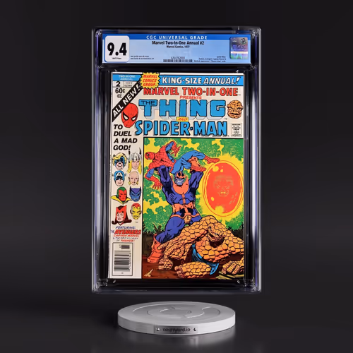 Marvel Two-In-One Annual #2 CGC 9.4 White Pages (Marvel Comics, 1977) - Universal
