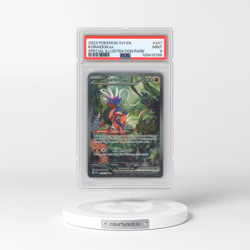 2023 Pokémon Svi EN-Scarlet & Violet #247 Koraidon EX - Holo Special Illustration Rare (PSA 9 MINT)
