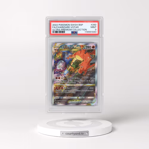 2022 Pokémon Swsh Black Star Promo #262 Charizard Vstar - Full Art Sword & Shield Ultra-Premium Coll