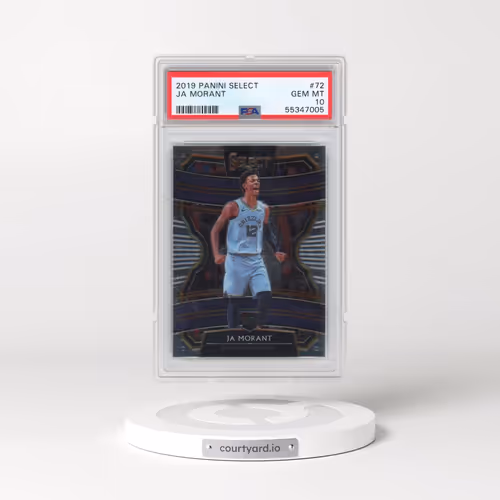 2019 Panini Select #72 Ja Morant (PSA 10 GEM MINT)