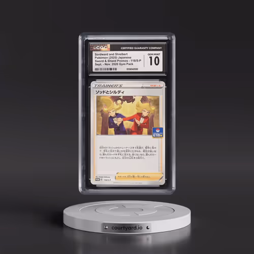 2019 Sword & Shield Promos #118/S-P Sordward and Shielbert - Sept. - Nov. 2020 Gym Pack (CGC 10 GEM