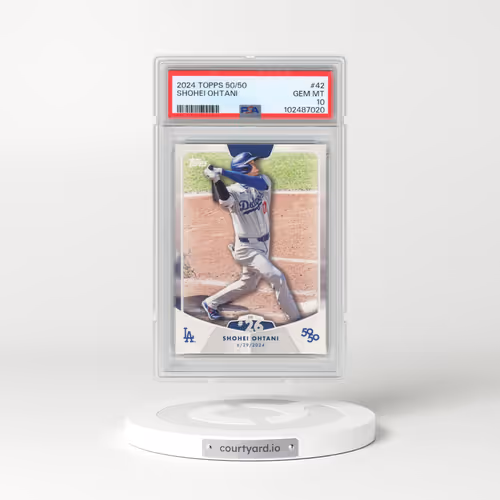 2024 Topps 50/50 Shohei Ohtani #42 Shohei Ohtani (PSA 10 GEM MINT)