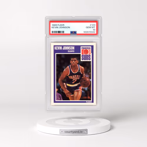1989 Fleer #123 Kevin Johnson (PSA 10 GEM MINT)