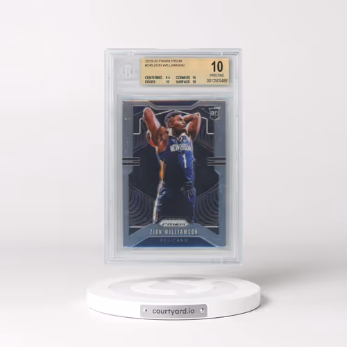 2019 Panini Prizm #248 Zion Williamson (BGS 10 PRISTINE)