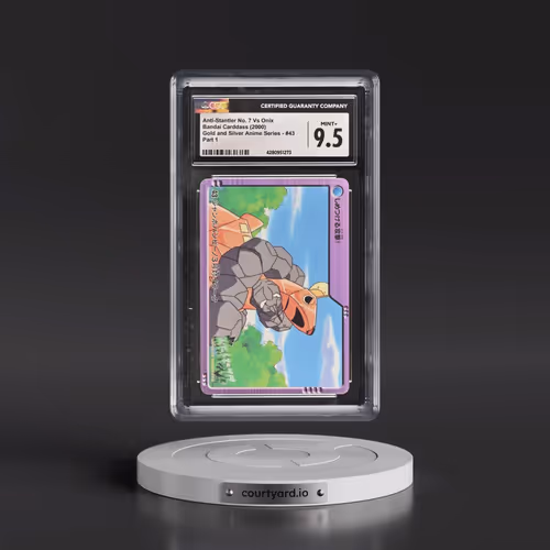 2000 Gold and Silver Anime Series #43 Anti-Stantler No. 7 Vs Onix - Part 1 (CGC 9.5 MINT+)