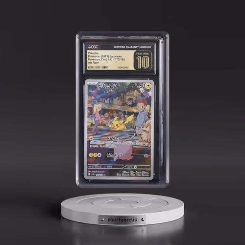 2023 Pokémon Card 151 #173/165 Pikachu - Art Rare Holo (CGC 10 PRISTINE)