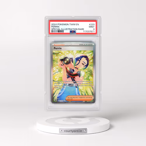 2024 Pokémon Twm EN-Twilight Masquerade #220 Perrin - Special Illustration Rare (PSA 9 MINT)