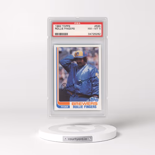 1982 Topps #585 Rollie Fingers (PSA 8 NM-MT)