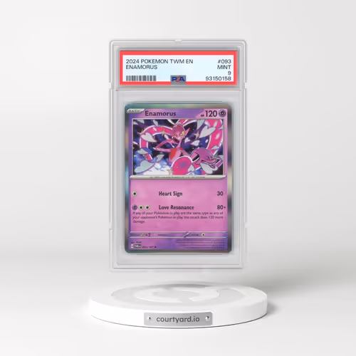 2024 Pokémon Twm EN-Twilight Masquerade #093 Enamorus (PSA 9 MINT)