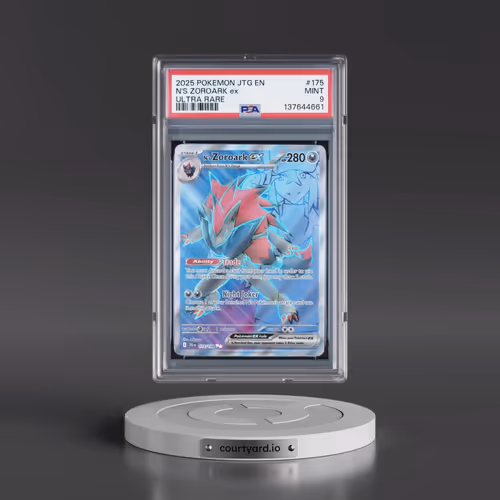 2025 Pokémon Jtg EN-Journey Together #175 N's Zoroark EX - Holo Ultra Rare (PSA 9 MINT)