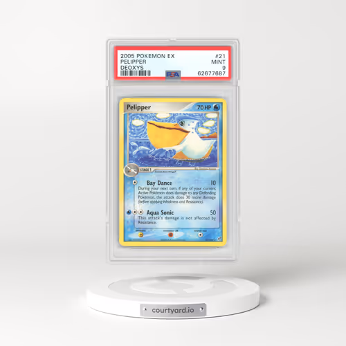 2005 EX Deoxys #21 Pelipper (PSA 9 MINT)